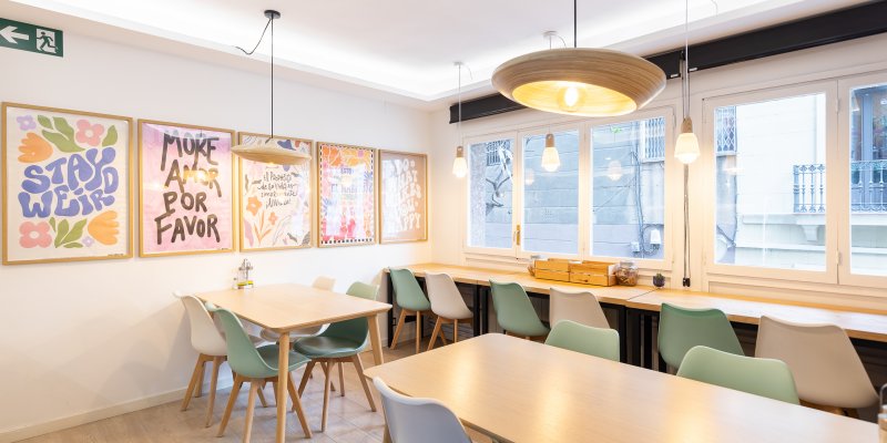 Residencia para estudiantes que estudian en Barcelona
