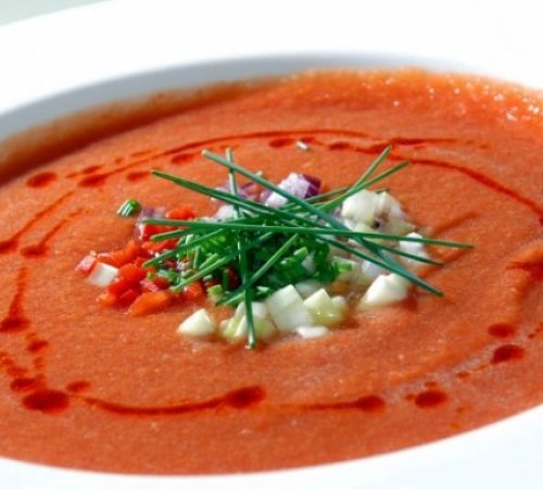  The key to study better, is to cook a good gazpacho