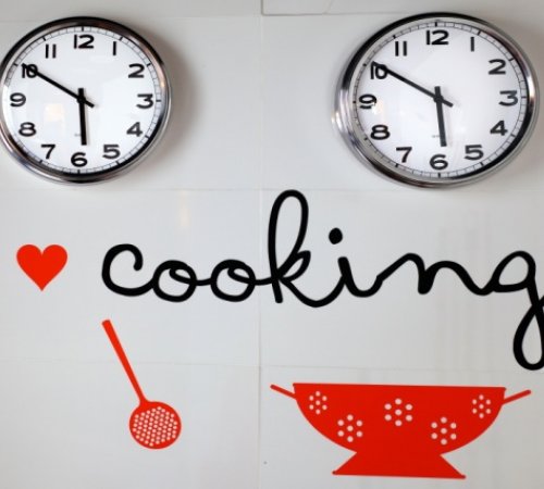 Eat well and cook a little