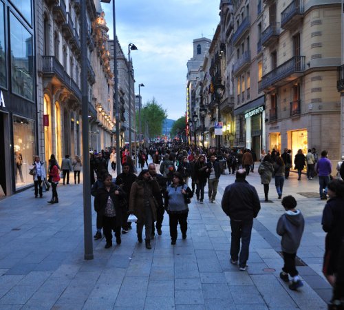 Shopping in Barcelona